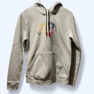 Adidas light blue floral graphic